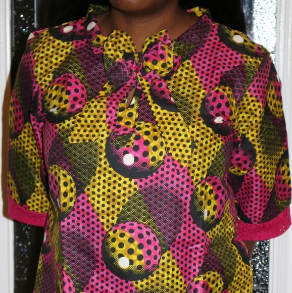 Ankara Blouse - Picture 4 of 5
